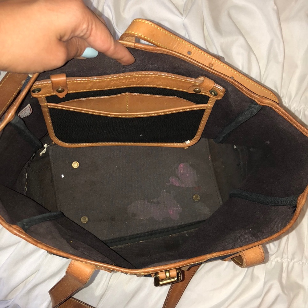 Dooney& Bourke denim purse - Picture 6 of 7